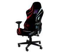 Tufkiss 3D Printing Rivestimento Per Sedia Da Gioco, 4 Pezzi Copertura Per Sedia Da Gaming Braccioli Schienale Della Sedia Da Ufficio Coprisedia Da Gaming Elasticizzata, (Nessuna Sedia) (M)