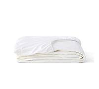 Tuft & Needle Coprimaterasso per letto queen size, impermeabile, a prova di liquidi, per dormire tranquillo, stile lenzuolo con angoli, morbido e confortevole, bianco