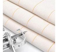 Tufting Cloth, Primario Tufting Panno 150 x 200cm Punch Needle Tessuto con Linee Marcate per Ricamo Principianti Monk Cloth Tessuto Mönchstoff per Tappeto Tufting Pistole