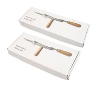 Tufting Manuale Kit per telaio per Tappeti Acciaio Impugnatura per Sciarpe Cappelli per fai da Te 31cm(Long)