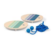 Tug of Two - Gioco di equilibrio in legno con corda | Allenamento di abilità e equilibrio per bambini e adulti | Gioco all'aperto per 2 giocatori