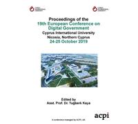 Tugberk Kaya ECDG19 - Proceedings of the 19th European Conference on (Tascabile)