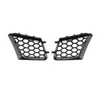 TUHBCX Cornice per fendinebbia 2pc Paraurti Anteriore Superiore Griglia Sinistra Destra Nero Opaco Ricambio per Seat per Ibiza per Cordoba 6L 2002-2009 Copertura Fendinebbia Auto
