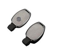 TUHBCX Cover Guscio Scocca Chiave per La Classe A B C S per GLA CLA GLC Pelle in Lega di Zinco Auto Chiave A Distanza Caso Accessori per Lo Styling W176 W221 W204 W205 Cover Guscio Chiave(Blanc)