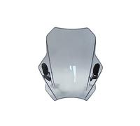 TUHBCX Parabrezza Moto Deflettore per Motociclette per Parabrezza Moto Universale per Parabrezza Copre Schermo Lente fumé(09)