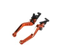 TUHBCX Set leve frizione freno Le Parti Universali Modificate Gestiscono Leve Da Corsa Idrauliche CNC Per La Leva Della Frizione Del Freno Regolabile Moto Per(11 Star Yellow)