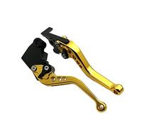 TUHBCX Set leve frizione freno Leva Di Frizione Del Freno Regolabile Per Suzuki Per B-King Per BKING 2008 2009 2010 2011 Maniglia Lunga O Corta In Alluminio Per Moto(Gold,Short)