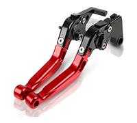 TUHBCX Set leve frizione freno Leve Freno Frizione Moto Manubrio Freno A Mano Manubrio PER SH300 2018 Regolabile Pieghevole Allungabile(L)