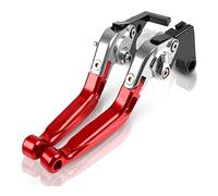 TUHBCX Set leve frizione freno Leve Freno Frizione Moto Manubrio Freno A Mano Manubrio PER SH300 2018 Regolabile Pieghevole Allungabile(K)