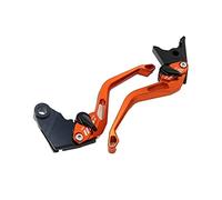 TUHBCX Set leve frizione freno Per Forza 125 250 300 Forza125 Forza250 Forza300 NSS300 SH300 MF13 Leve Della Maniglia Del Freno Idraulico Anteriore/posteriore Del Motociclo(Orange)