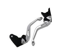 TUHBCX Set leve frizione freno Per Forza 125 250 300 Forza125 Forza250 Forza300 NSS300 SH300 MF13 Leve Della Maniglia Del Freno Idraulico Anteriore/posteriore Del Motociclo(Silver)