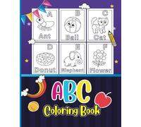 Tuhin Barua ABC Coloring Book for 3-5 Ages (Tascabile)
