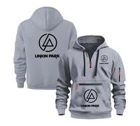 TUIAIFA Felpe con Cappuccio da Uomo 2026 Felpe con Cerniera for Linkin Park