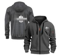 TUIAIFA Men's Sweatshirt for D.o.c.t.o.r Who Fleece Hoodie Unisex Youth Adult Zip Up Hoody Jumpers Women Men Warm Fall Pullover Sweatshirts(A,2XL)