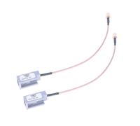 Tuidzljd Adattatore per Antenna Auto GT5(M) A SMA(M) (2 Pezzi), per Trasmissione di Segnali gsm/GPS//Radio Tramite Connessione Via