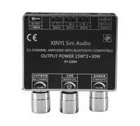 Tuidzljd XY-E30H 2.1 Canali Bluetooth 5.1 Modulo Scheda Amplificatore di Potenza Audio Alto e Basso Altoparlante Amplificatore Subwoofer 15Wx2 + 30W