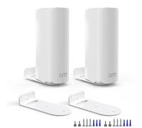 TUIHU - Supporto da parete per NETGEAR Orbi WiFi 7 Mesh Networking System 770/870/970 serie (RBE770/RBE772/RBE773/RBE870/RBE872/RBE873/RBE971S/RBE972S/RBE973S) Orbi WiFi 7 Router in alluminio