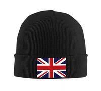 TUIKKKLO Cappelli Lavorati a Maglia Personalizzato Union Jack Bandiera del Regno Unito Skullies Berretti Berretti Uomini Donne Unisex Streetwear Inverno Caldo Adulto Bonnet Cappelli Sport Regalo