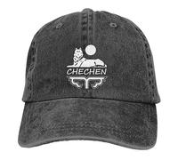 TUIKKKLO Cappellini da Baseball Lavato da Uomo Borz Trucker Snapback Caps Cappello da papà Repubblica di Cecenia Cecenia Cappelli da Golf Regalo Sport all'Aria Aperta
