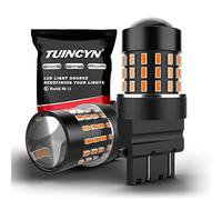 TUINCYN 3157 3157A P27/7W LED Ambra Lampadina 3156 3056 3057 4157 4057 Indicatori di direzione Lampadina Luce 3014 54-EX Chip Lampadina di arresto Lampadina di retromarcia DC 12V-24V (confezione da 2)