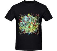 tuita John Zorn Oo Graphic T Shirts for Men Crew Neck Black M
