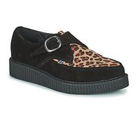 TUK Scarpe POINTED CREEPER MONK BUCKLE in Nero 39