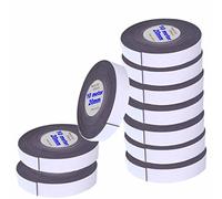 TUKA-i-AKUT 10m x 2cm Nastro Magnetico Autoadesivo, Ritagliabile Banda Magnetica Adesiva, per Magnetizzare Foto Poster o Presentazione, Progetti Artigianali, DIY. Forte Adesivo, TKD9035-2cm