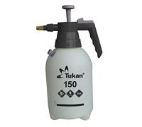 Tukan Spruzzatore Manuale 1,5L | per Piante su Balcone, Terrazzo e Casa | Capacità 1,5L | Ugello in ottone regolabile | Contenitore trasparente | Valvola di sicurezza | Uso facile e confortevole