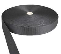 Tukan-tex Cinghia in polipropilene nero, da 30 mm di larghezza, 50 m di lunghezza / 3 cm di larghezza