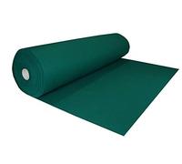 Tukan-tex - Feltro decorativo in feltro verde, 50 x 150 cm, al metro, 3,0 mm, resistente e morbido
