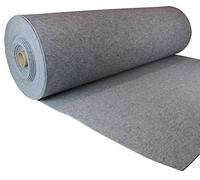 tukan-tex feltro grigio, 100 x 150 cm, al metro, spessore di 5,5 mm
