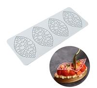 TUKE Stampi in silicone 3D a forma di foglia, per decorare torte, per pasta di zucchero, cioccolato, pasta di zucchero, pasta di zucchero, cioccolato, pasta di zucchero, pasta di zucchero, fondente,