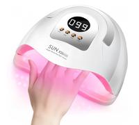 TUKEFEV X26 LED Nail Lamp Display Sensor Dual-Speed asciugatura per lampada UV per unghie, adatto sia per uso domestico che per saloni di bellezza