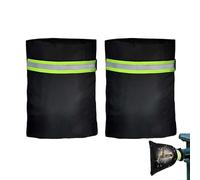 TUKEVA 2 PCS Copertura Termiche per Rubinetto Giardino Con Bande Riflettenti Fodere Per Rubinetto Esterno Tessuto Oxford impermeabile 17x21cm Protezione Rubinetto Giardino per Esterni Invernale (Nero)