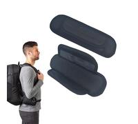 TUKEVA 2 Pezzi spallacci zaino Spallina Della Fotocamera Imbottitura spallacci universali di ricambio per spalla per zaino, fotocamera, palestra, computer portatile, tracolla per chitarra (Nero)