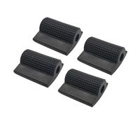 TUKEVA 4 Pcs Gommino Leva Cambio Moto copri leva cambio coprileva moto diametro interno 8 mm protezione leva cambio in gomma antiscivolo leva cambio moto per alla Maggior Parte dei motocicli (Nero)