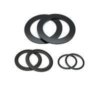 TUKEVA 6 Pezzi Pool O-Ring di Ricambio per Intex Guarnizione Pompa Piscina O-ring Pool Anelli di Tenuta in Gomma Rondelle Accessori per Valvole a Stantuffo per Piscina 10262,10745,10255 (Nero)
