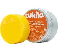Tukiki Crema Corpo Solida Idratante e Nutriente, Note Tropicali - Fruta Bomba - 60 g