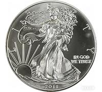 TUKRKRS 2011-1 Ounce statue of Liberty argentum dollar .999 pureUncirculated