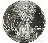 TUKRKRS 2018-1 Ounce statue of Liberty argentum dollar .999 pureUncirculated