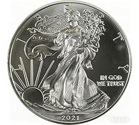 TUKRKRS 2021-1 Ounce statue of Liberty argentum dollar .999 pureUncirculated