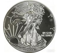 TUKRKRS 2023-1 Ounce statue of Liberty argentum dollar .999 pureUncirculated