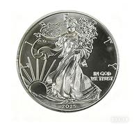 TUKRKRS 2025-1 Ounce statue of Liberty argentum dollar .999 pureUncirculated
