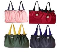 TUKRKRS 8PACK Reusable Grocery Tote Bag, Large Foldable Shopping Bag for Market, Beach, and Storage Use, Heavy Duty Handles Hold 35 lbs, 17.3 in × 16.5 in × 3.9 in