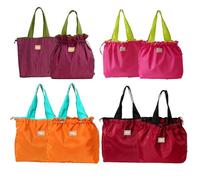 TUKRKRS 8PACK Reusable Shopping Tote, Foldable Heavy Duty Bag for Groceries, Market, and Everyday Carry, Large Capacity Holds 35 lbs, 17.3 in × 16.5 in × 3.9 in