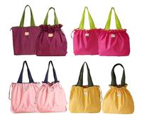 TUKRKRS 8PACK Washable Reusable Grocery Bag, Foldable Heavy Duty Tote with Strong Handles for Shopping and Storage, Holds Up to 35 lbs, 17.3 in × 16.5 in × 3.9 in