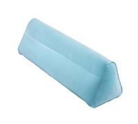 TUKRKRS Thoughtful Inflatable Bed Rail Gift for Seniors, Universal Fit Twin to King, 3-Minute Setup, Leak-Proof Valve, Soft Non-Shift Safety, Lightweight 0.9 lb, Show You Care(Blu)