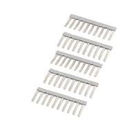 TUKRPQMRI Nuovo Lon0167 5 Pz EB10-5 In piano 10 posizioni 5 mm Efficacia affidabile Passo Morsettiera Ponticello di inserimento contatti /32/646