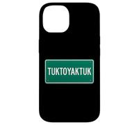 Tuktoyaktuk Ice Canada Strada artica Territori del nord-ovest Custodia per iPhone 14