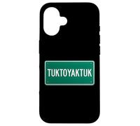 Tuktoyaktuk Ice Canada Strada artica Territori del nord-ovest Custodia per iPhone 16